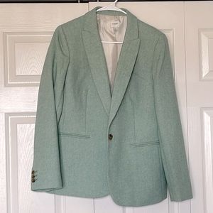 Wool blend holland blazer.